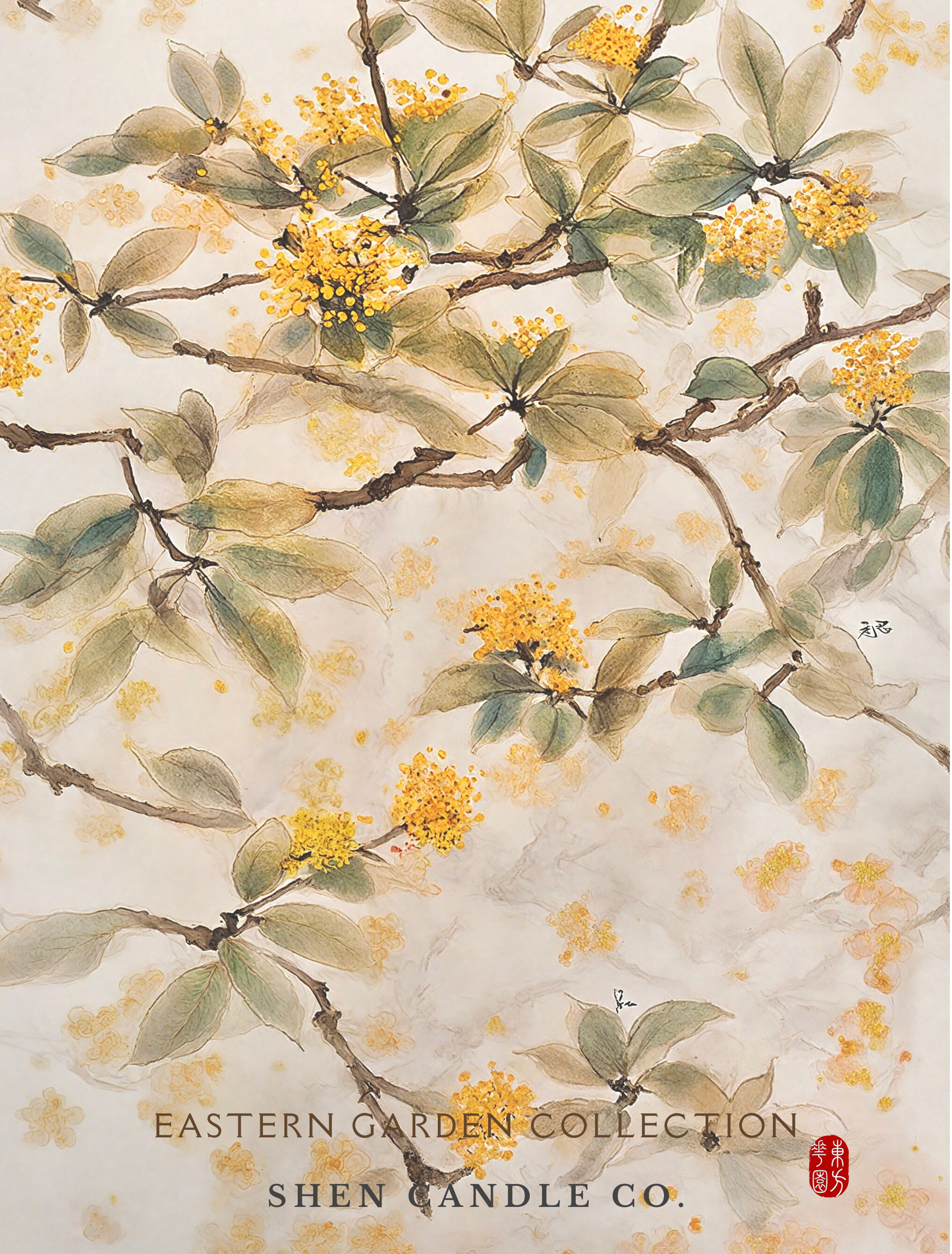 Golden Osmanthus (金桂雨雾) Candle