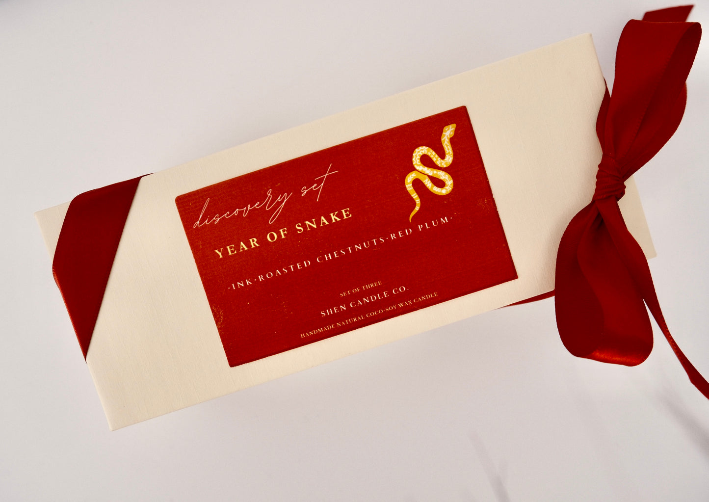 Mini Candle Discovery Set of Three- Classic Collection Year of Snake Limited Edition
