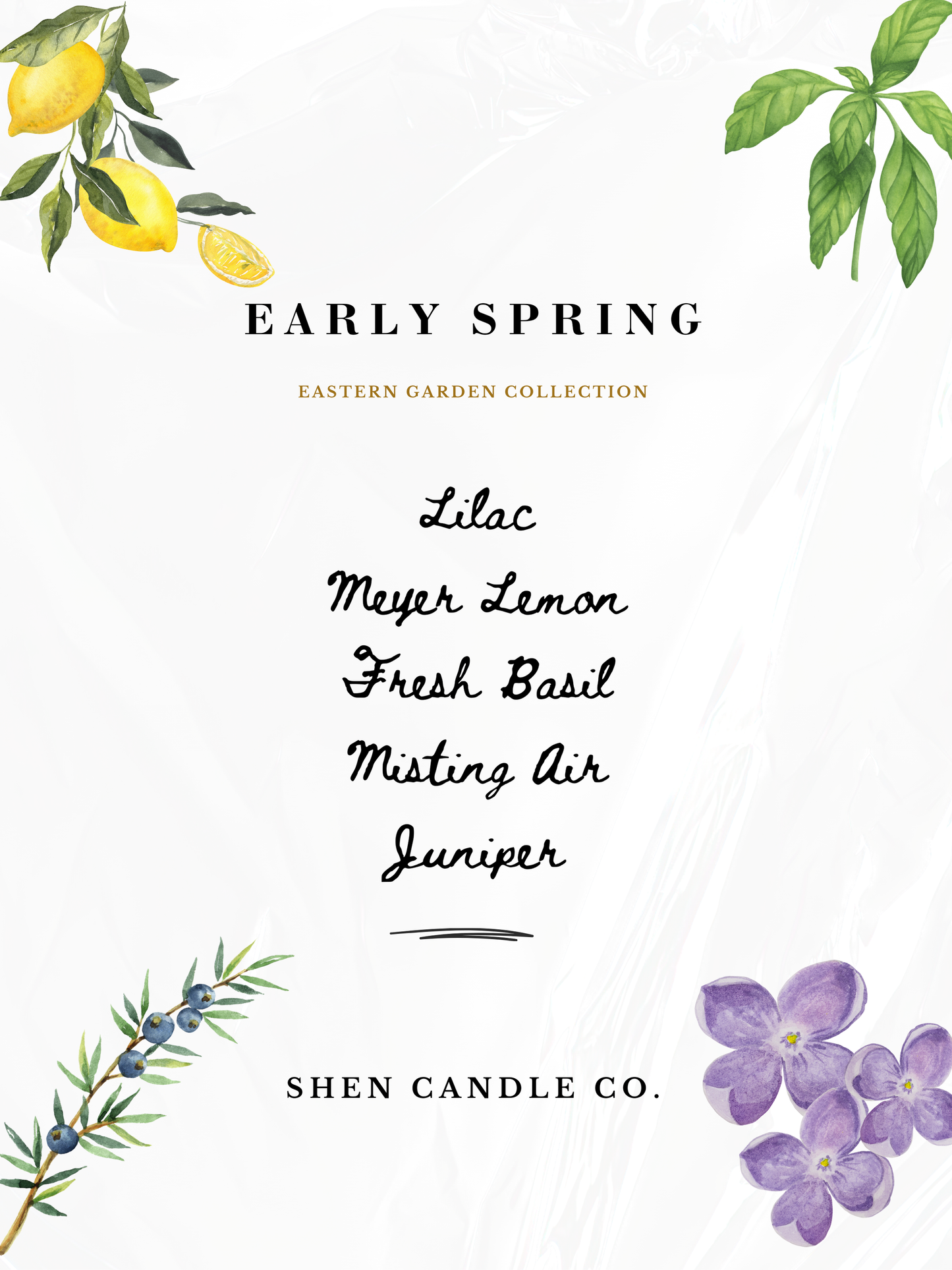 Early Spring (早春) Candle