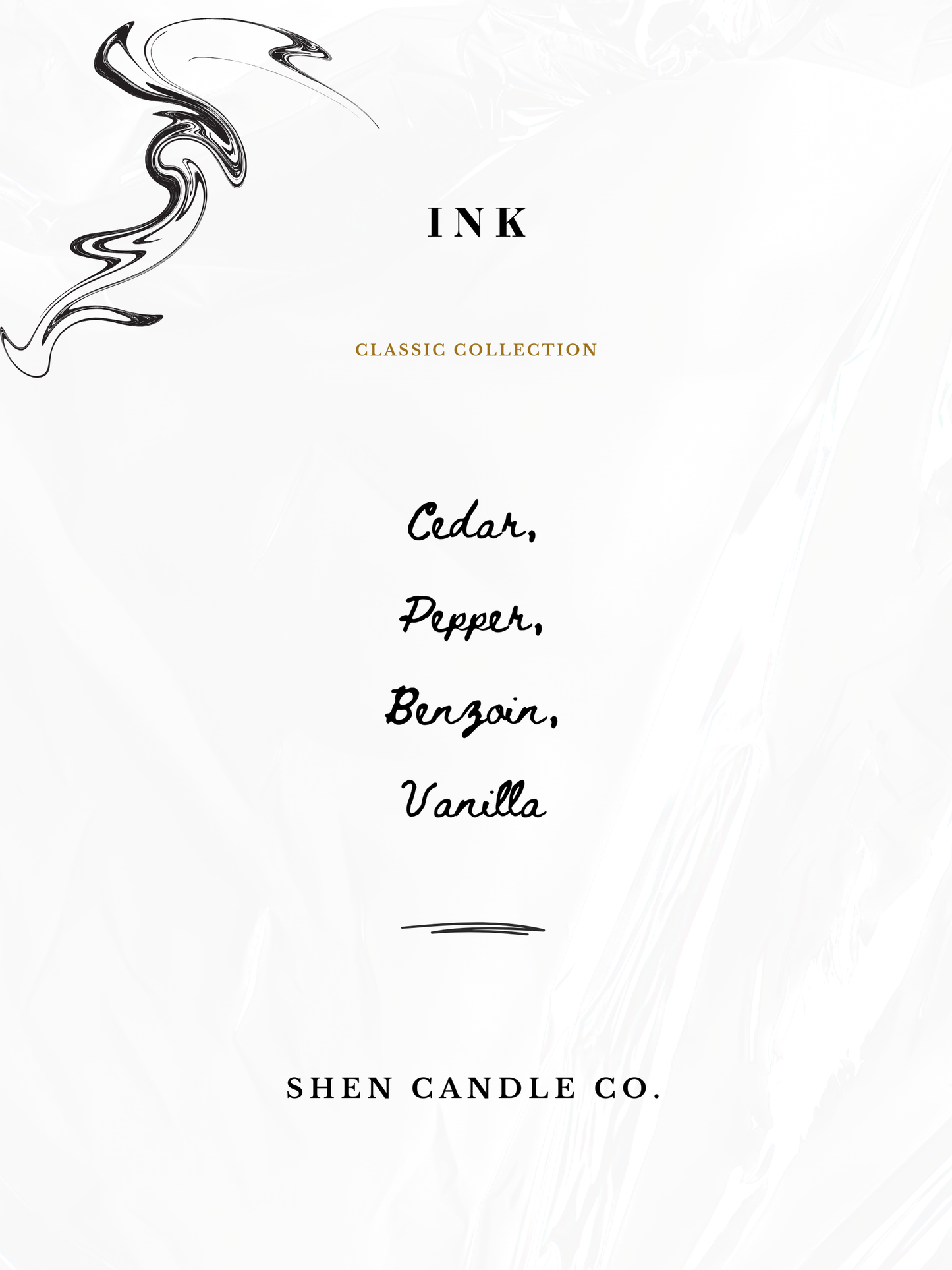 Ink (墨) Candle