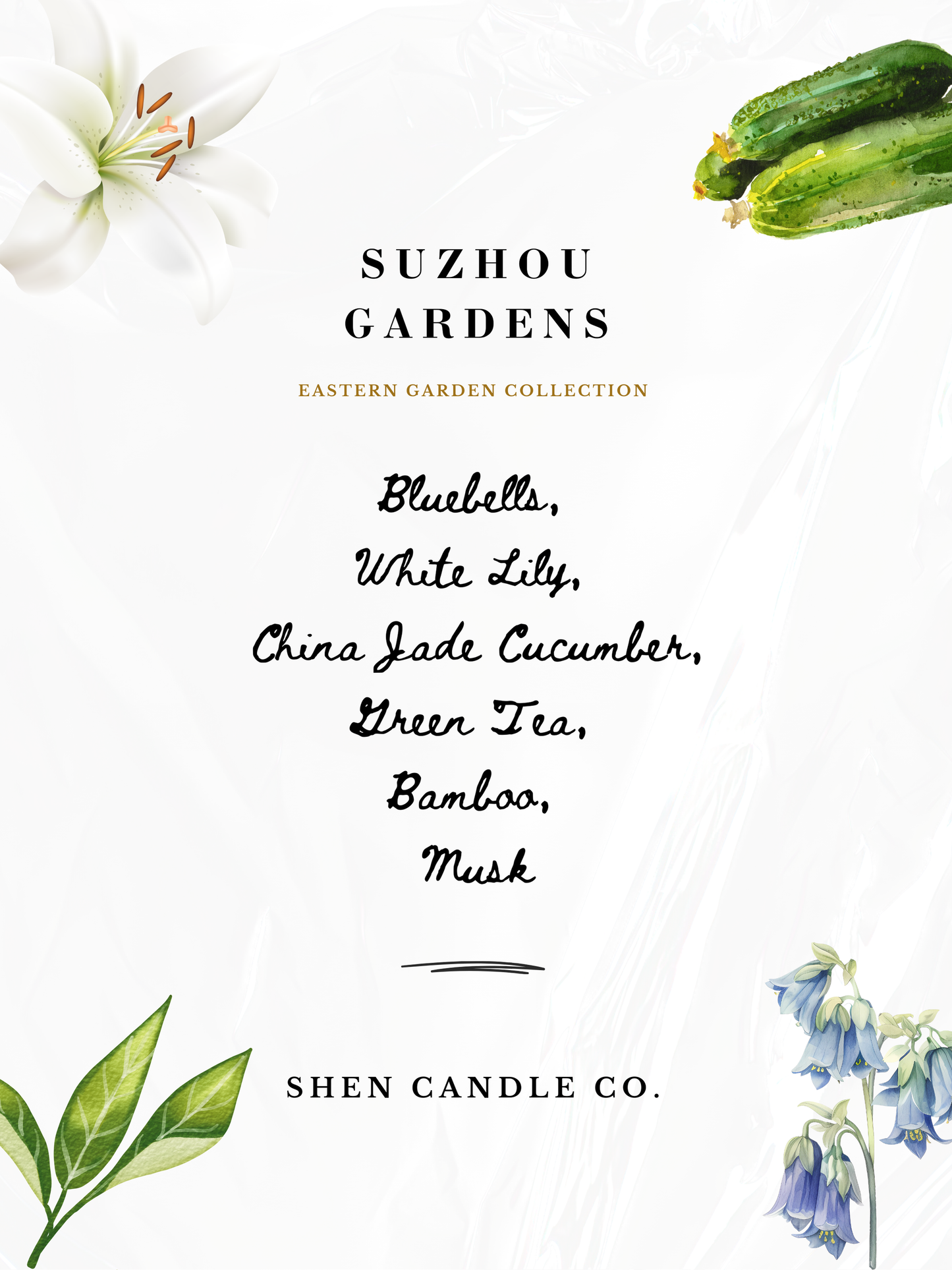 Suzhou Gardens (蘇州園林) Candle