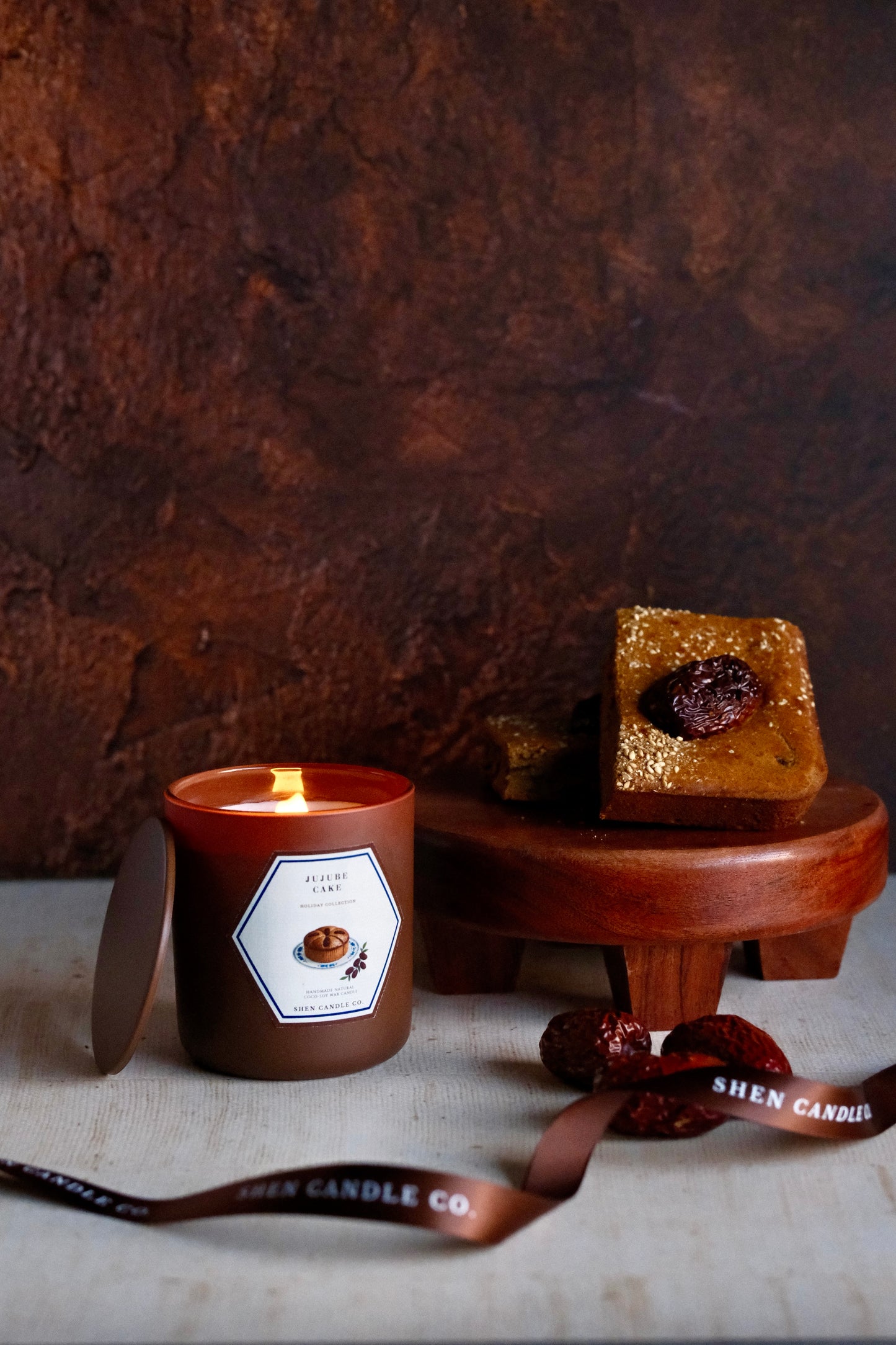 Jujube Cake (紅糖枣糕) Candle
