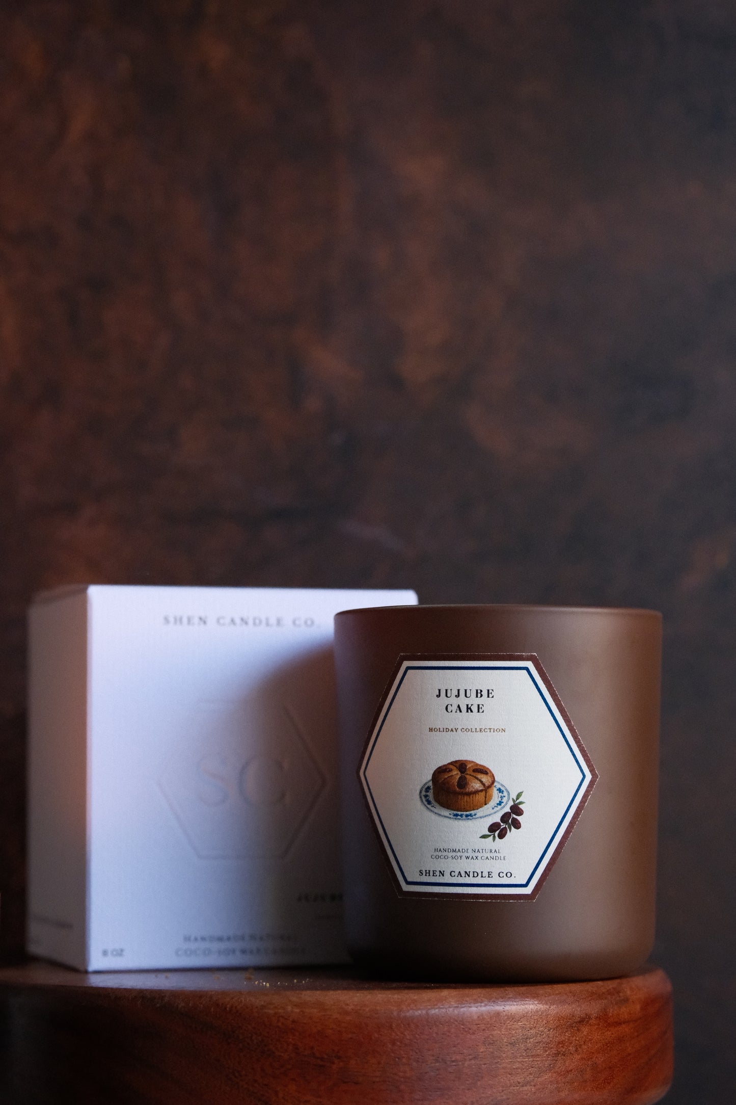 Jujube Cake (紅糖枣糕) Candle