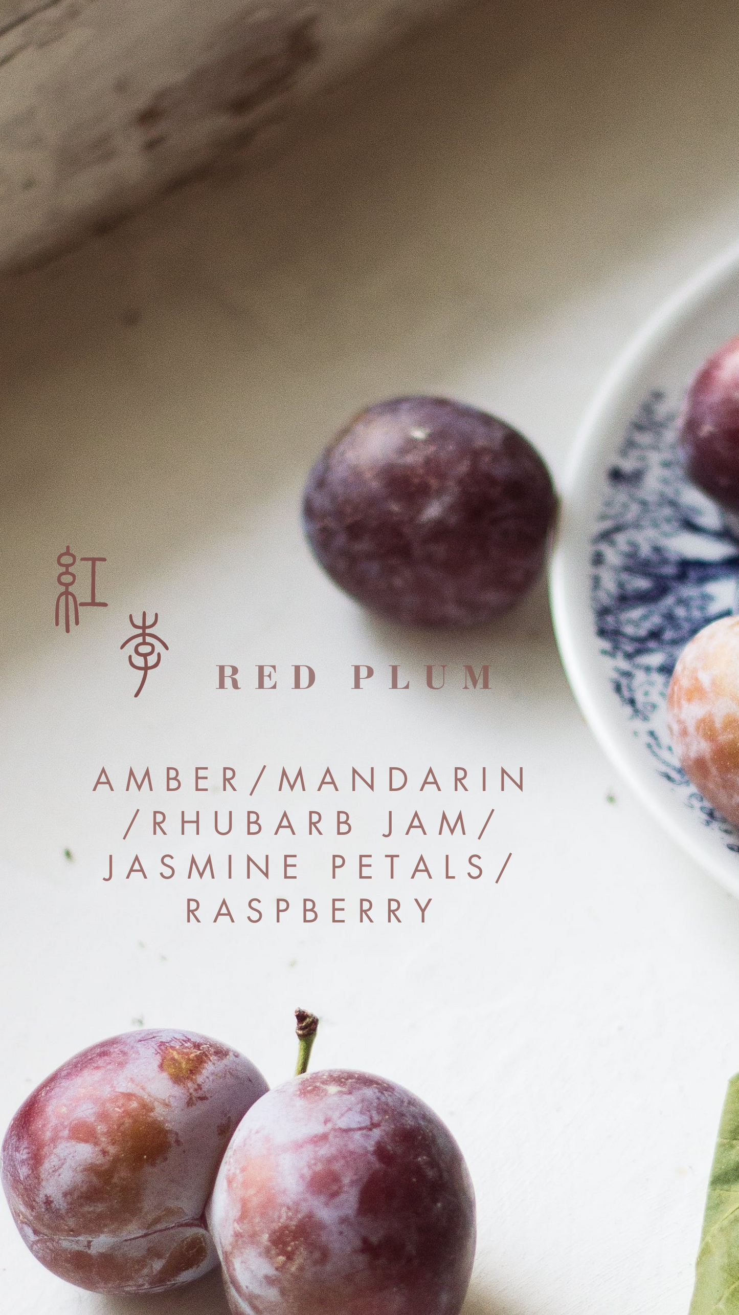 Red Plum (紅李) Mini Candle